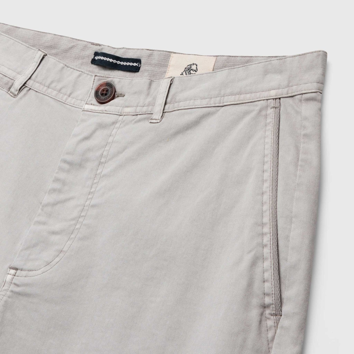 ANDREW 7.5" STRETCH TWILL SHORT - Stone