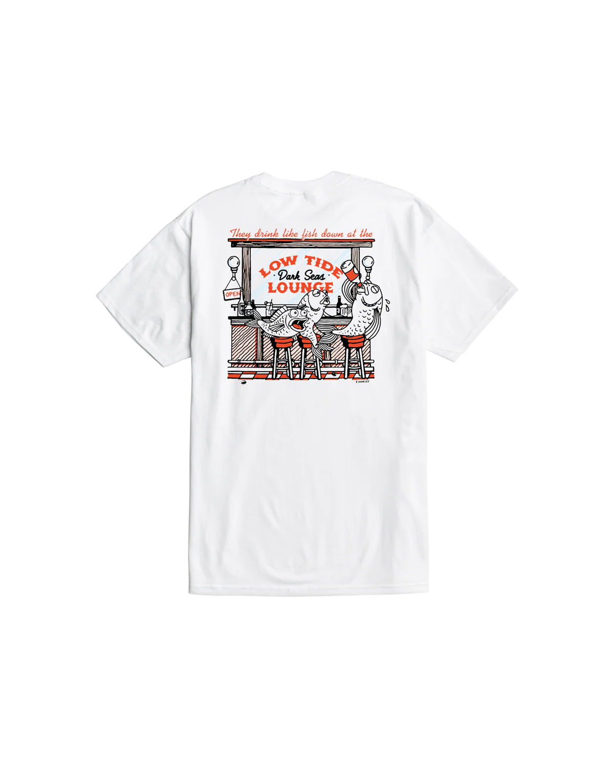 Dark Seas Division Bar Stool Stock T-Shirt