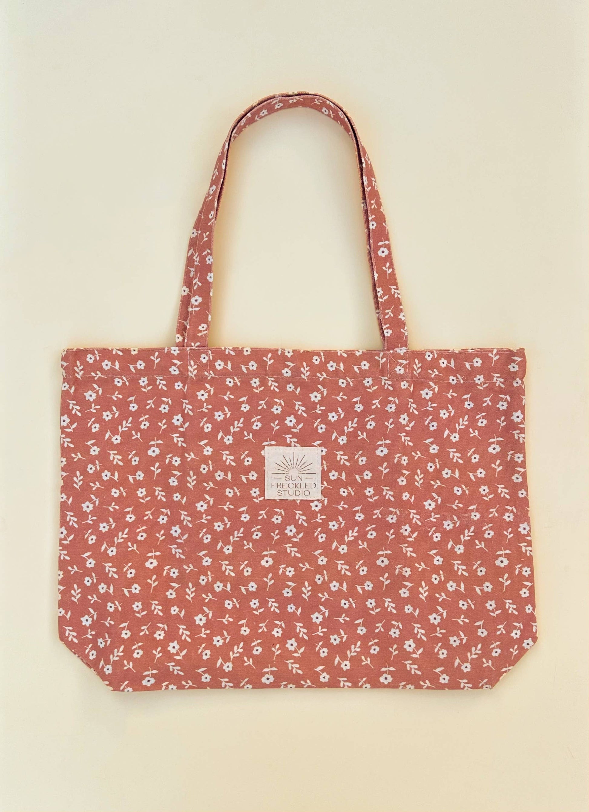 Sun Freckled Studio Sienna Flora Tote Bag Wide