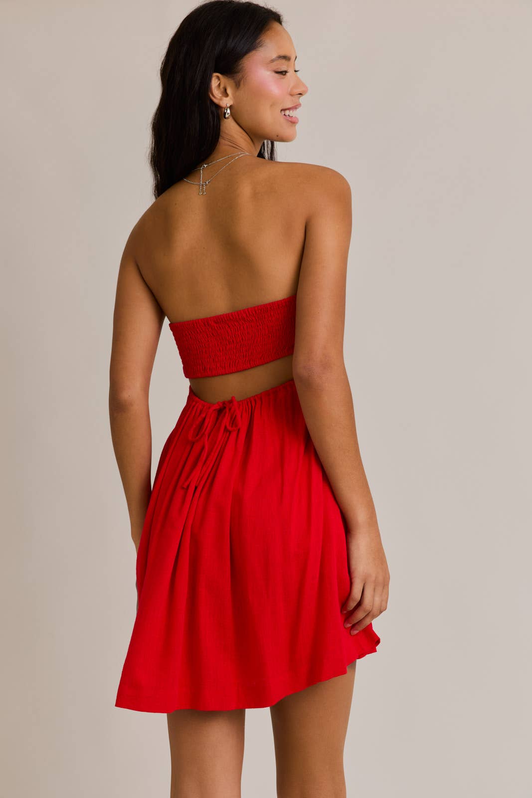BABYDOLL TUBE DRESS