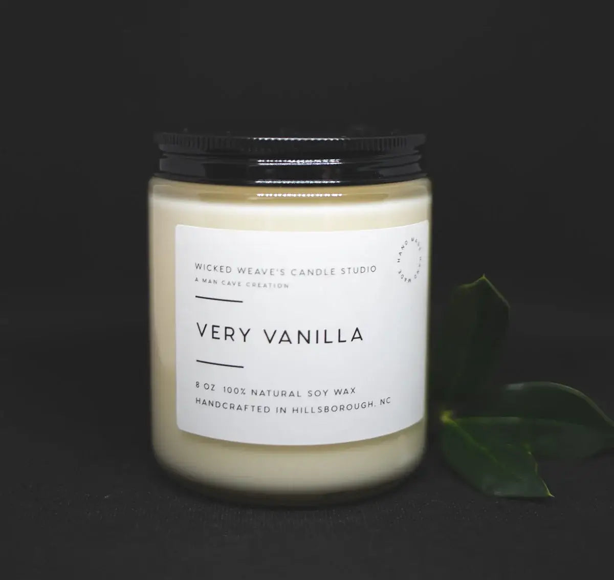 VERY VANILLA SOY WAX CANDLE