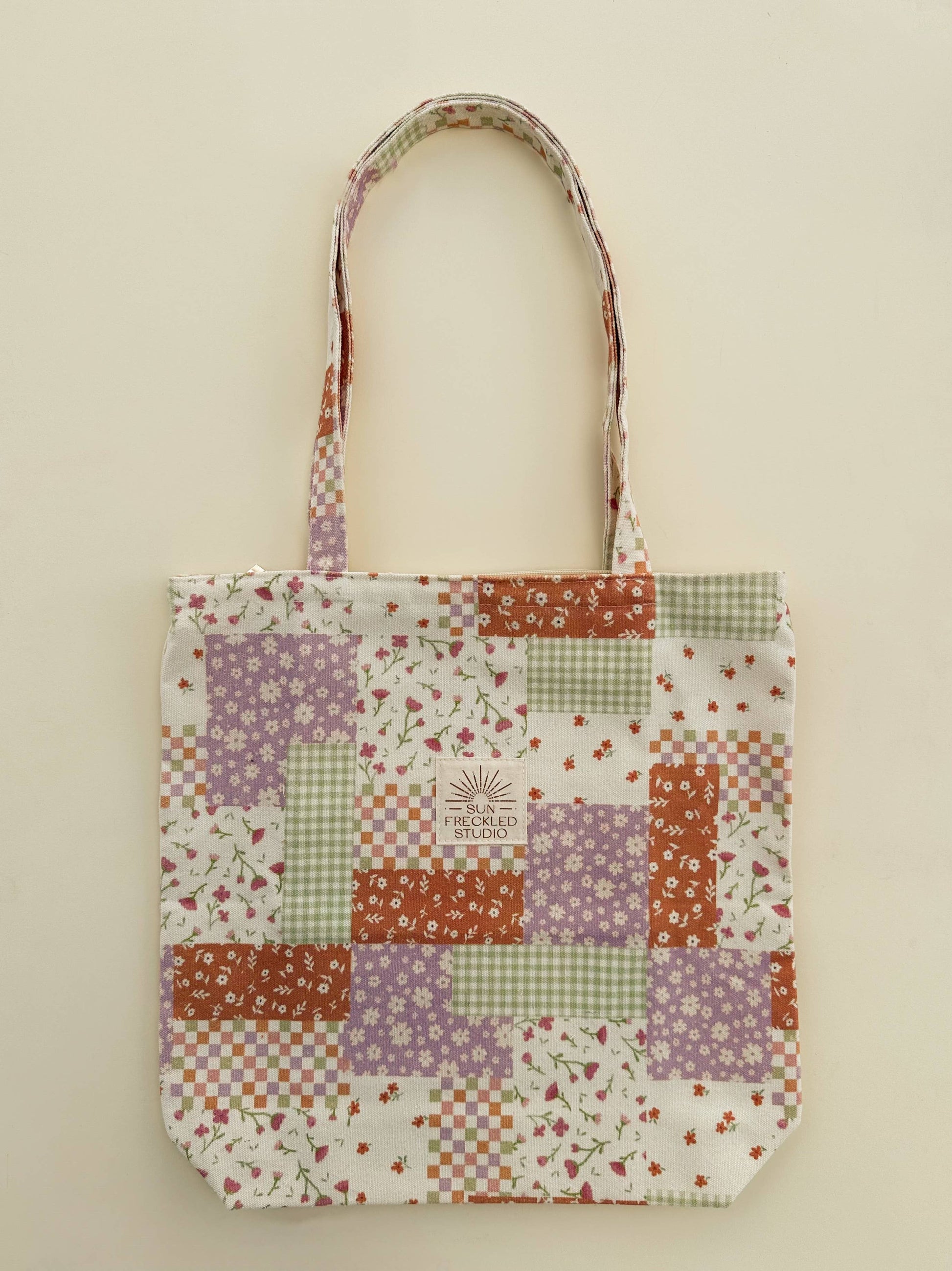Sun Freckled Studio Flower Patch Tote Bag Regular
