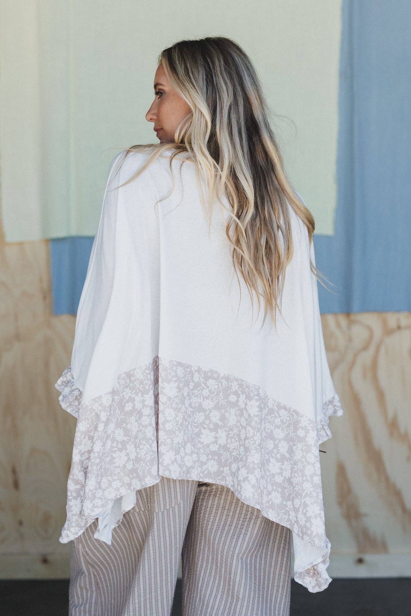 Three Bird Nest Soft Ambition Top Taupe