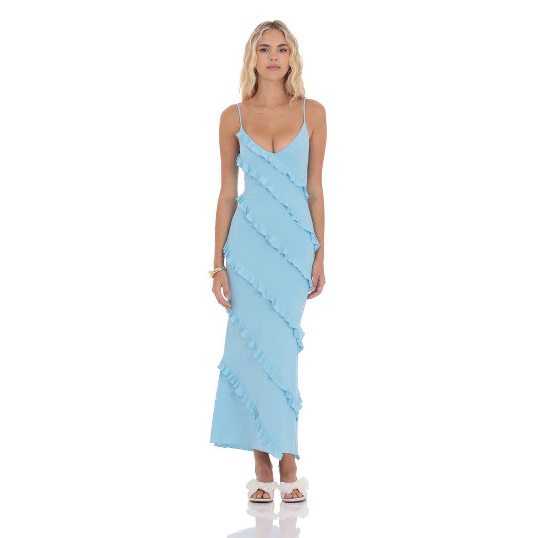 Lucy In The Sky Need More Ruffles Maxi
