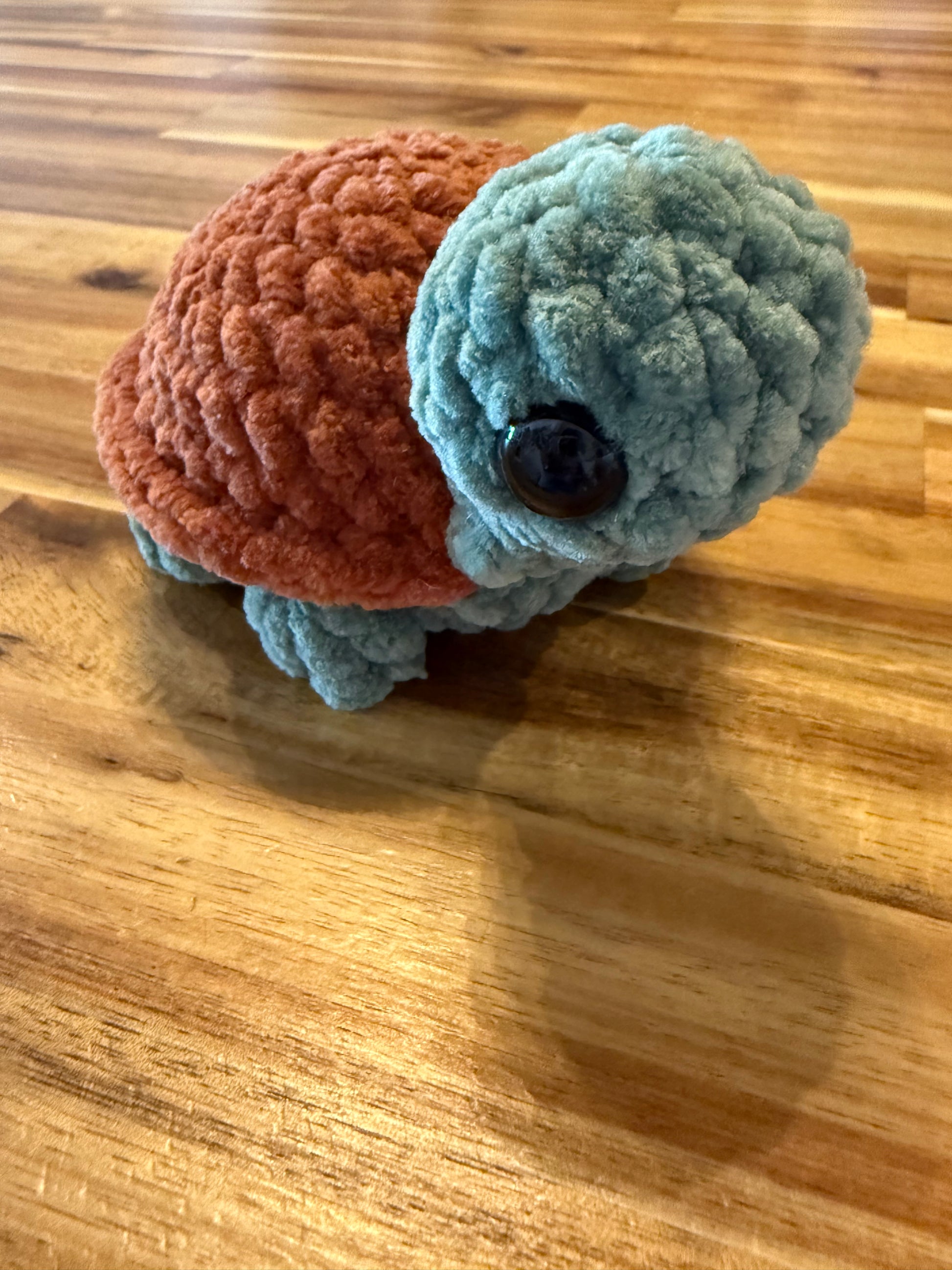 The Yarn Barn NC Turtle Plushie (Small) Green