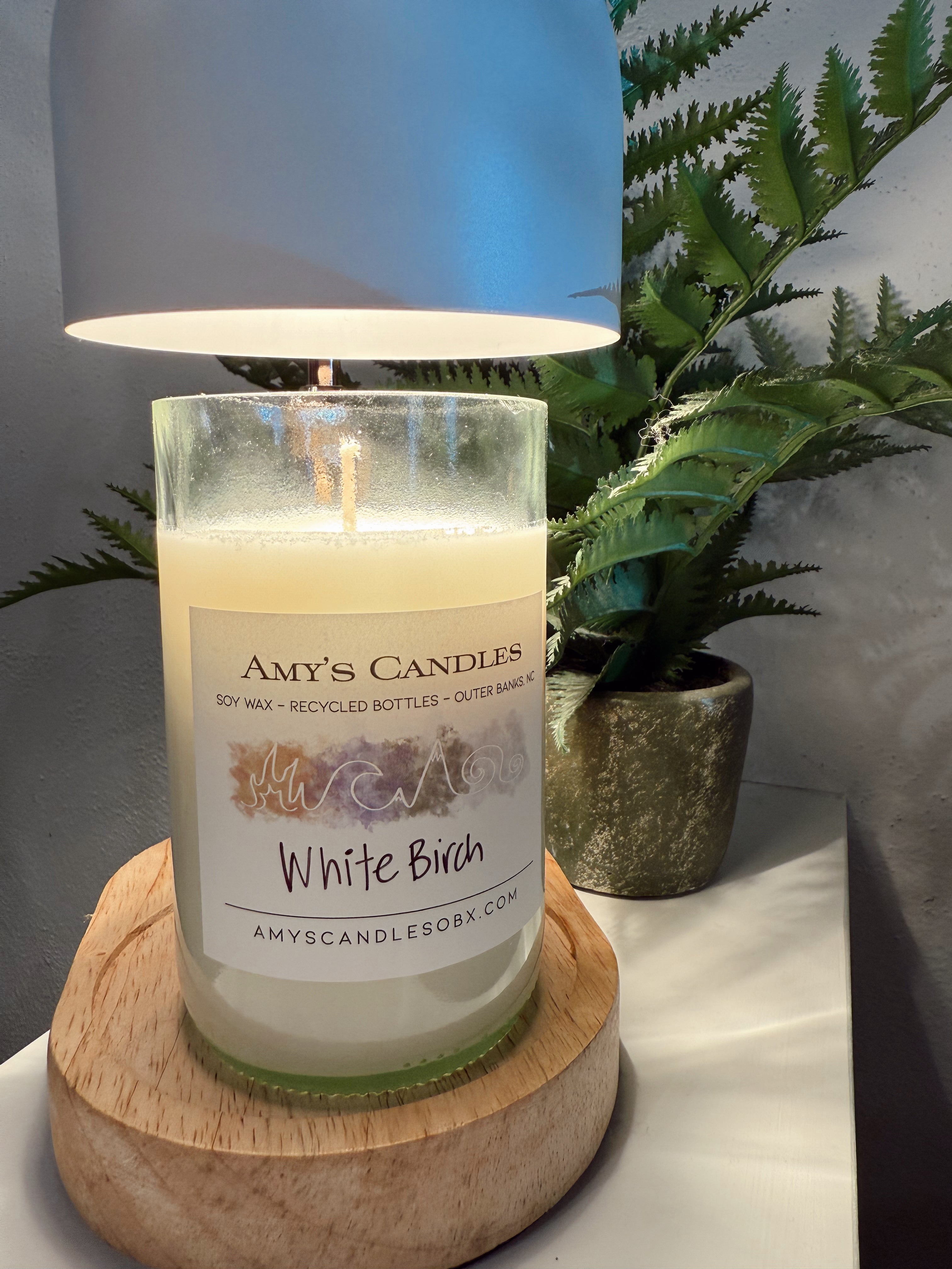 Amy’s Candles White Birch Candle