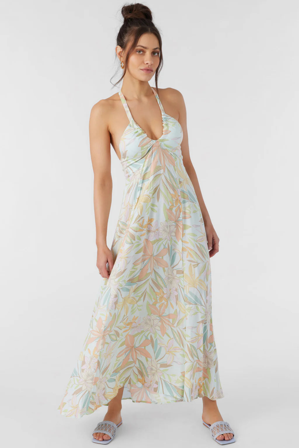 O'NEILL DAVINA DALIA FLORAL MAXI DRESS