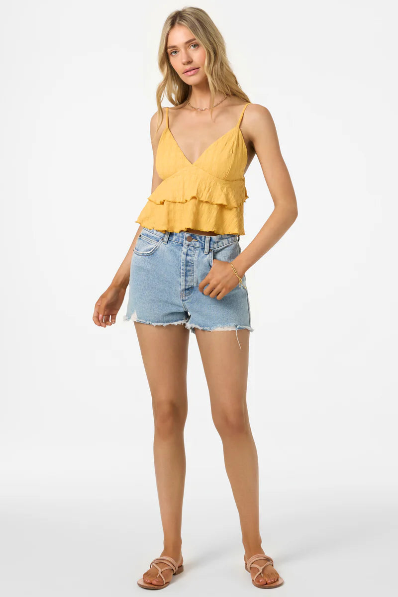 O'NEILL CHLOEY TOP - YELLOW