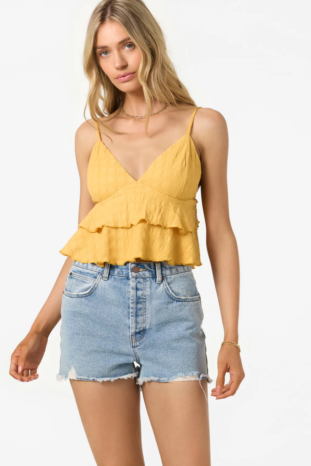 O'NEILL CHLOEY TOP - YELLOW
