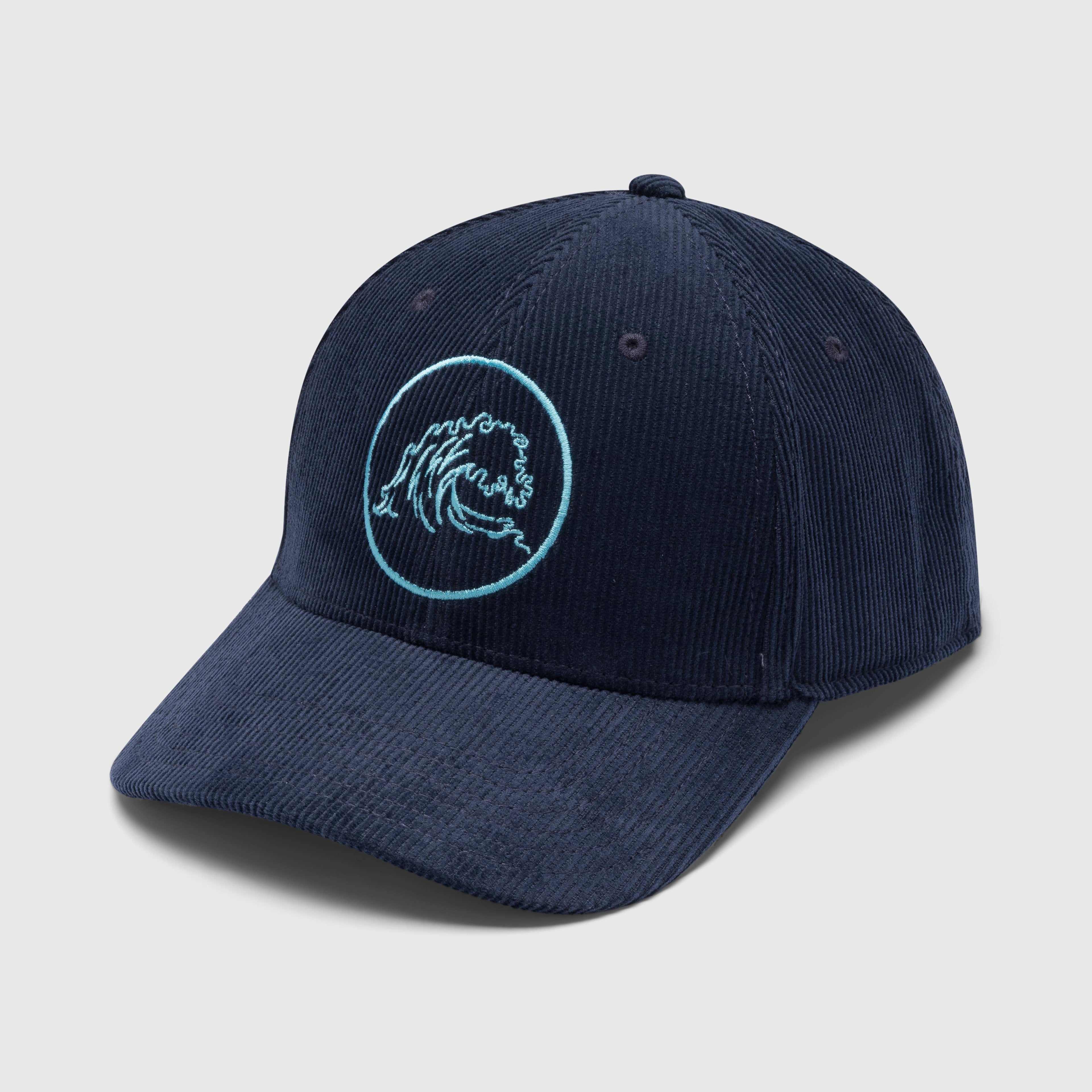 SURFSIDESUPPLY CORDUROY CLASSIC EMBROIDERED PATCH CAP