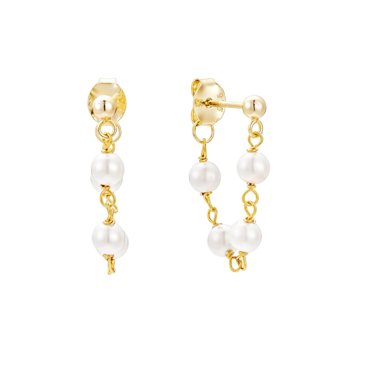 LOVE NOTES PEARL EARRINGS