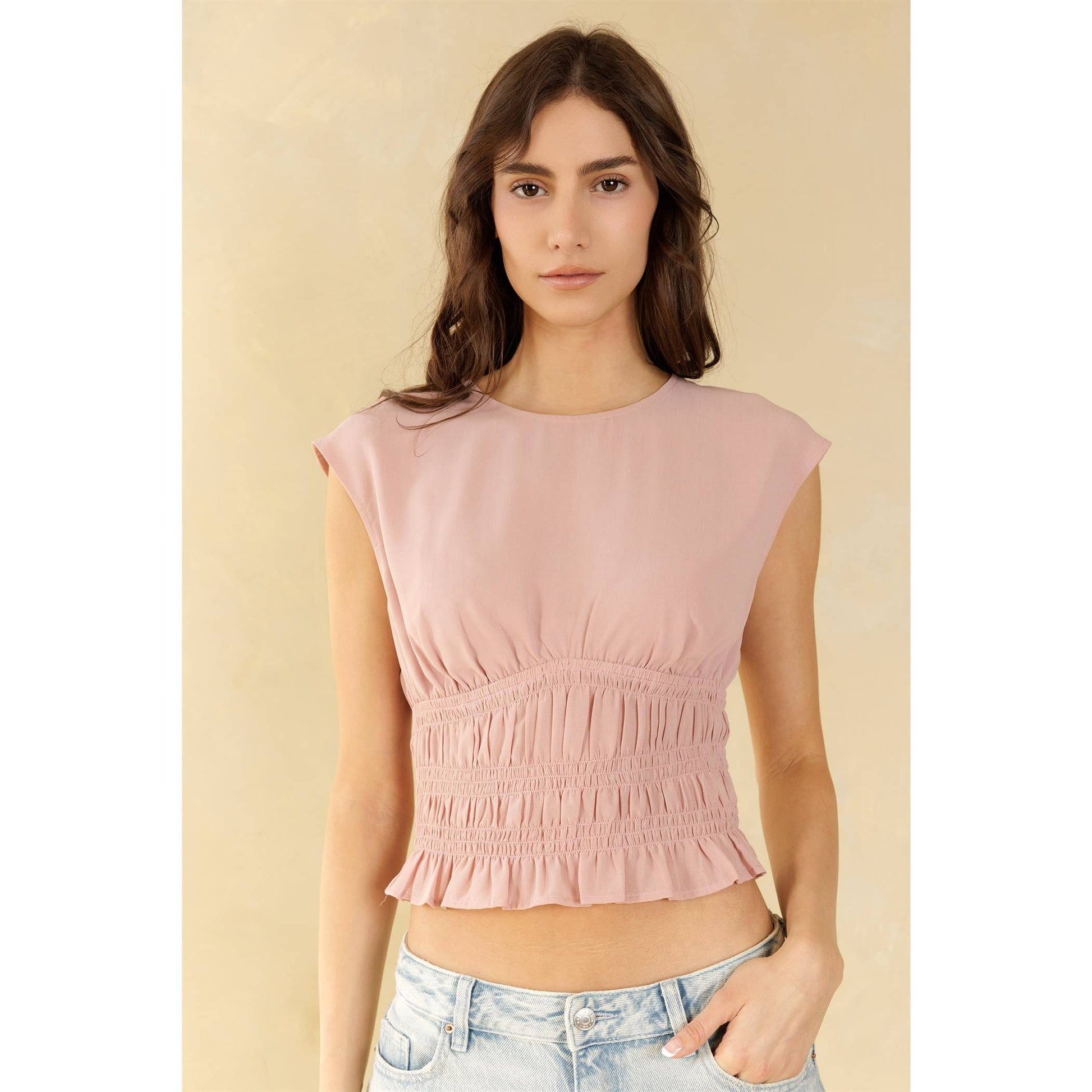 STORIA ROSE PINK TOP ROSE PINK