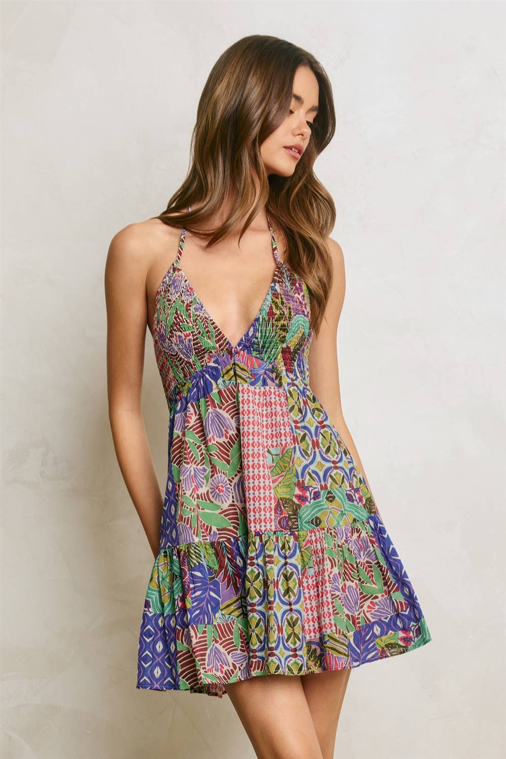 Dress Forum Lagoon Bloom Mini Dress