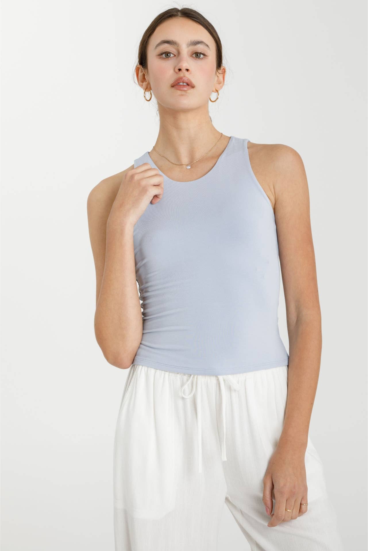 Be Cool BASIC THREADS ROUND NECK TANK