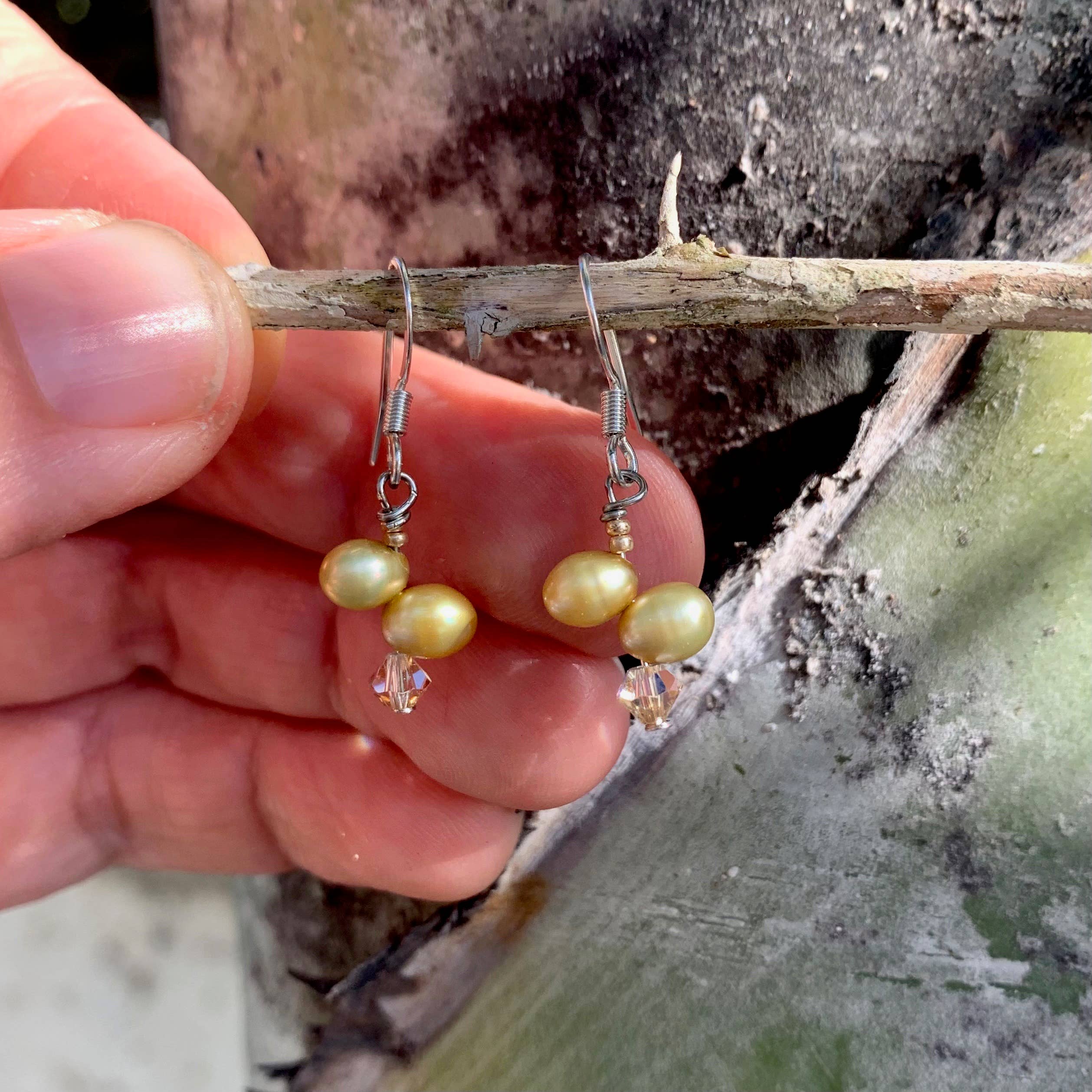 Jo Bird Jewelry Pearl Rain Earrings - New Colors