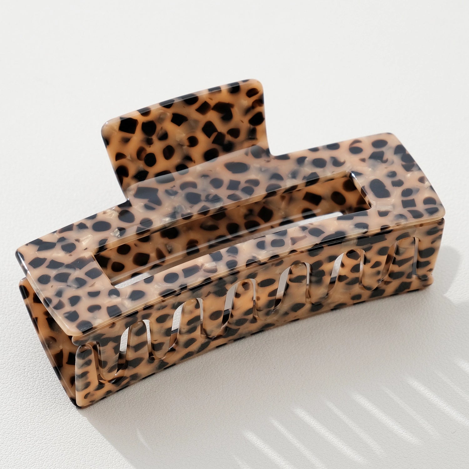 Wild Leopard Claw Clip