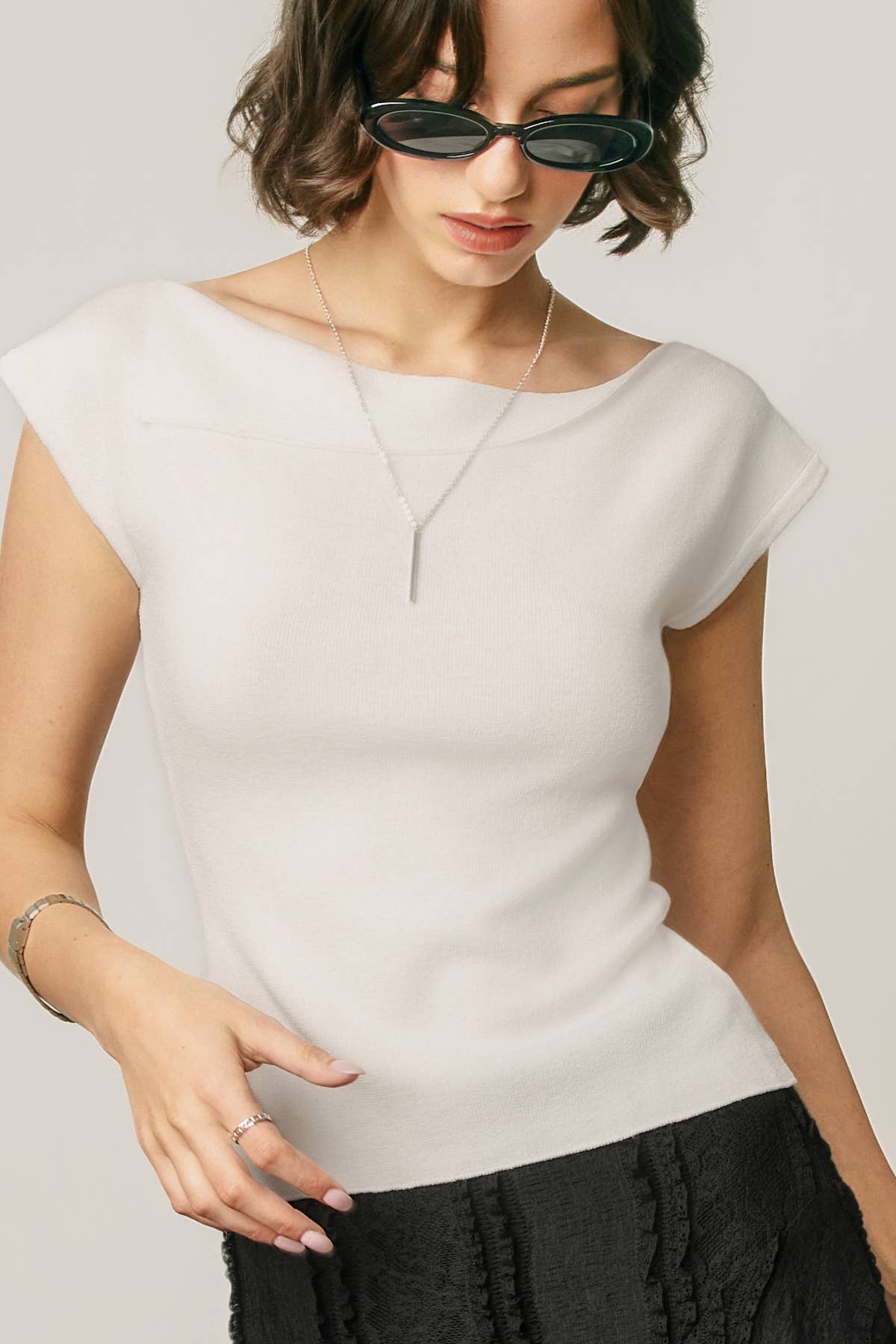 Dress Forum Luna Boat Neck Top