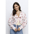 STORIA MARINA CARDIGAN PINK MULTI FLORAL