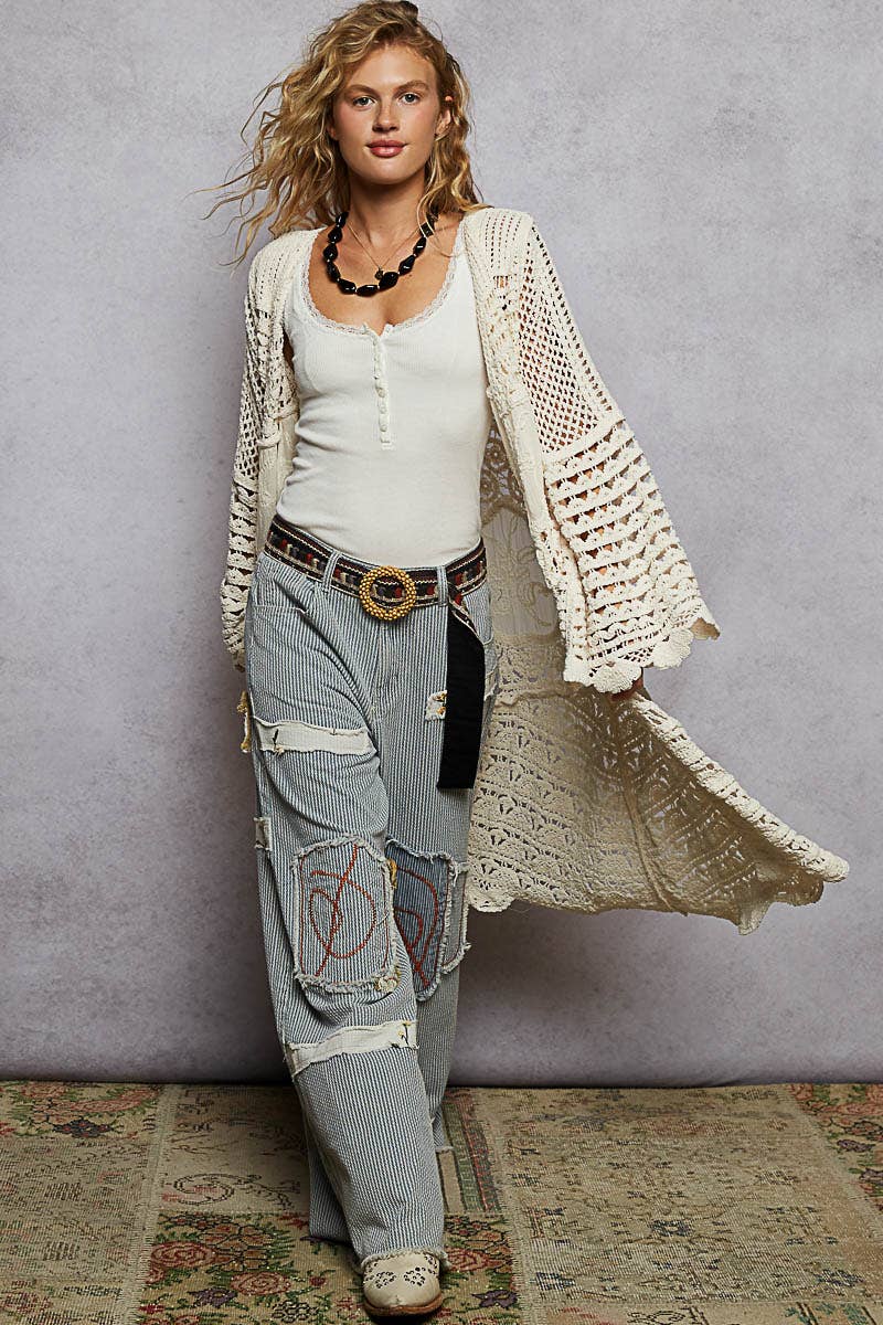 Pol Clothing Fall Festival Cardigan