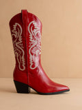 OASIS SOCIETY THE AMAYA | Cherry Classic Western Boot CHERRY