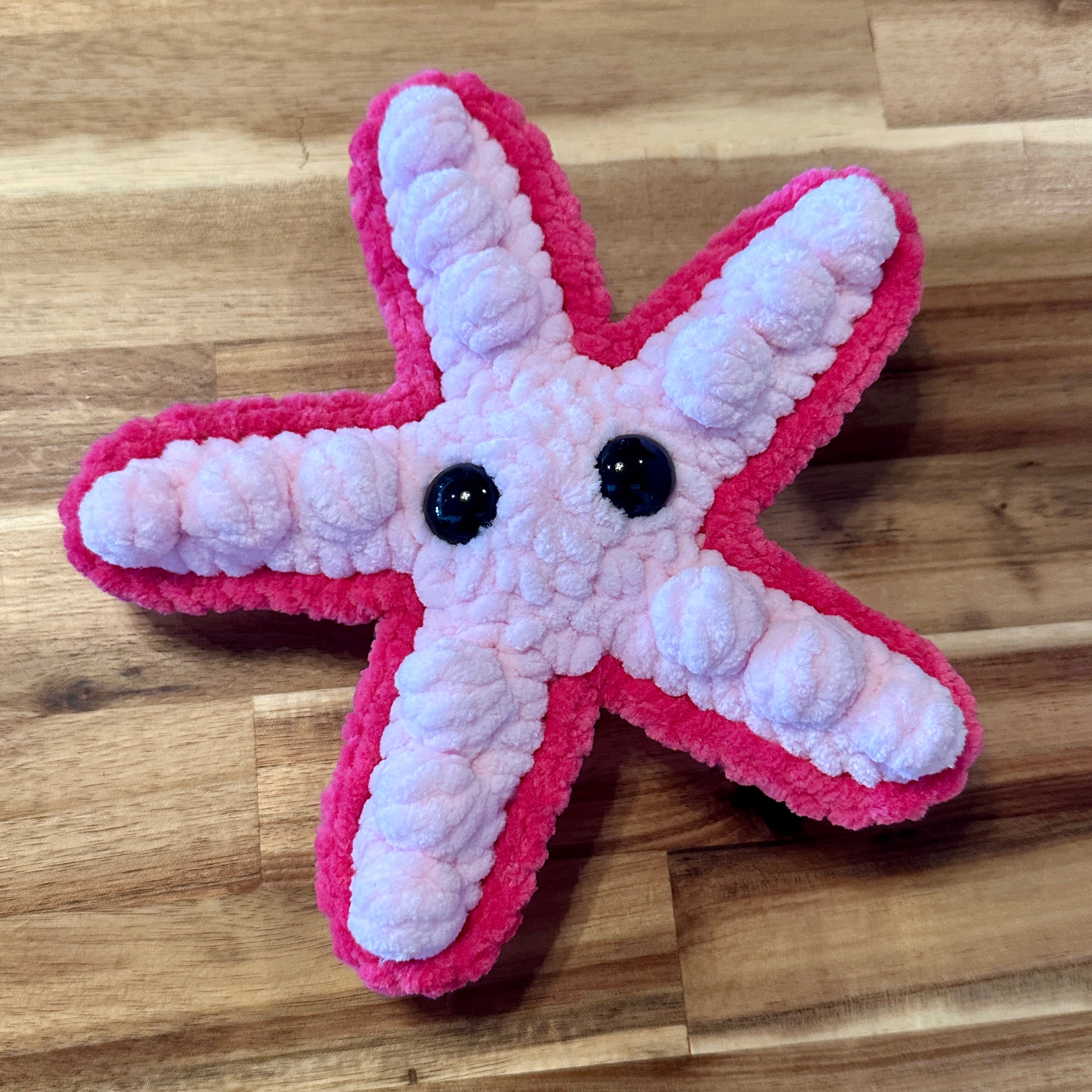 The Yarn Barn NC Starfish Plushie (Medium) Blossom
