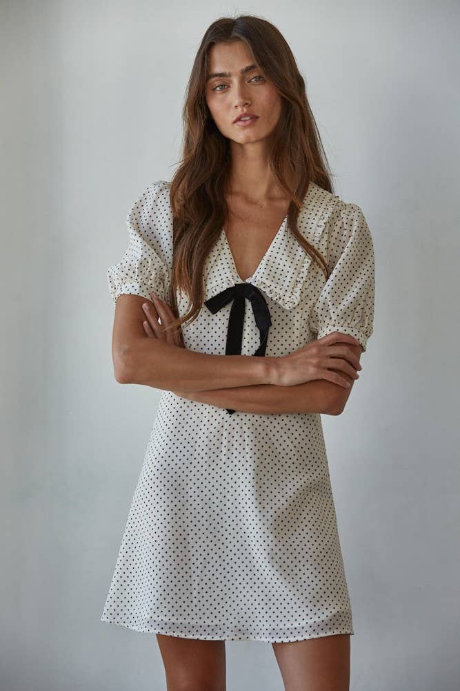 By Together Serena Mini Dress Cream