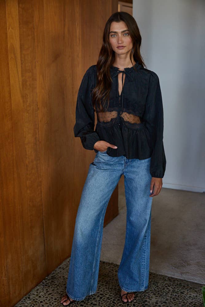 By Together Love Notes Blouse