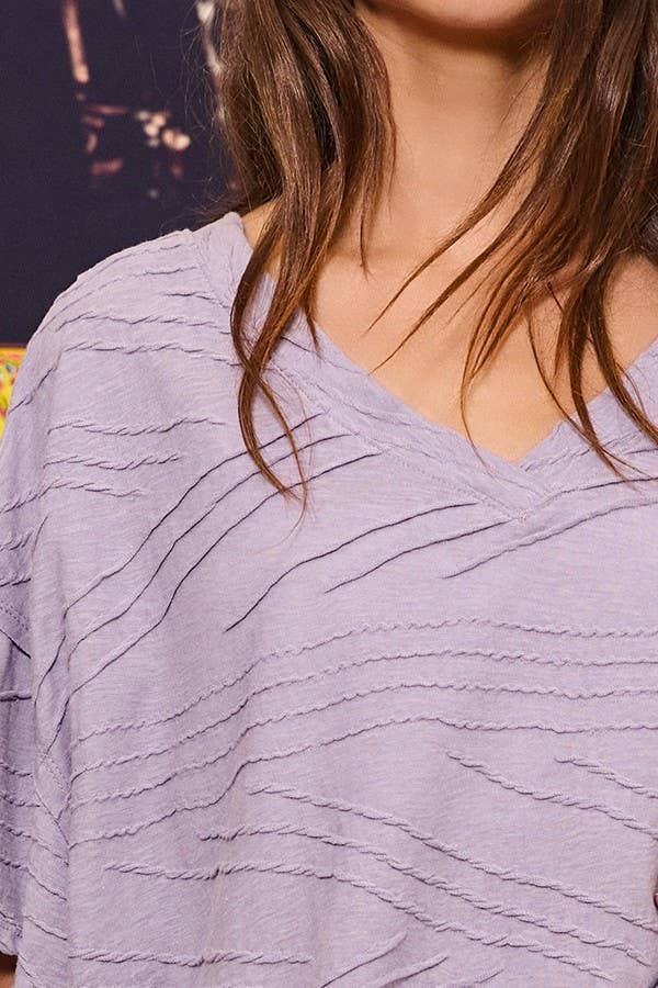 BUCKETLIST Sarah Textured Knit Top