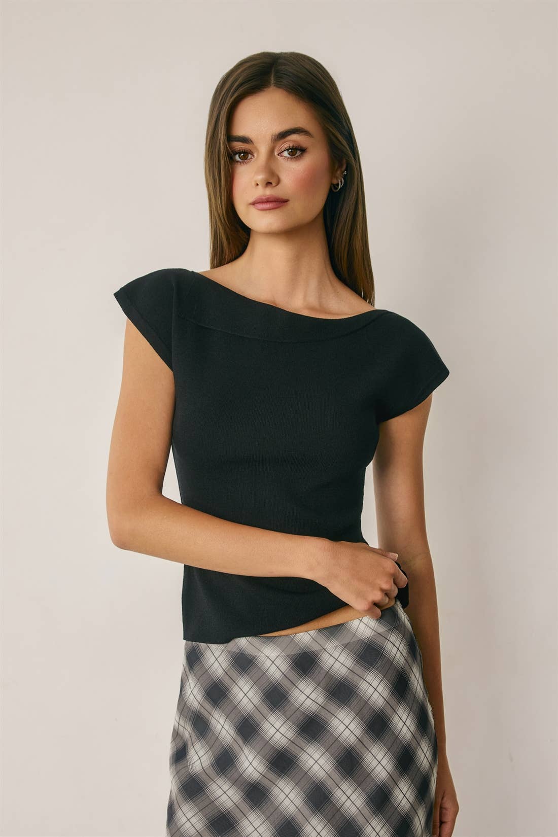 Dress Forum Luna Boat Neck Top