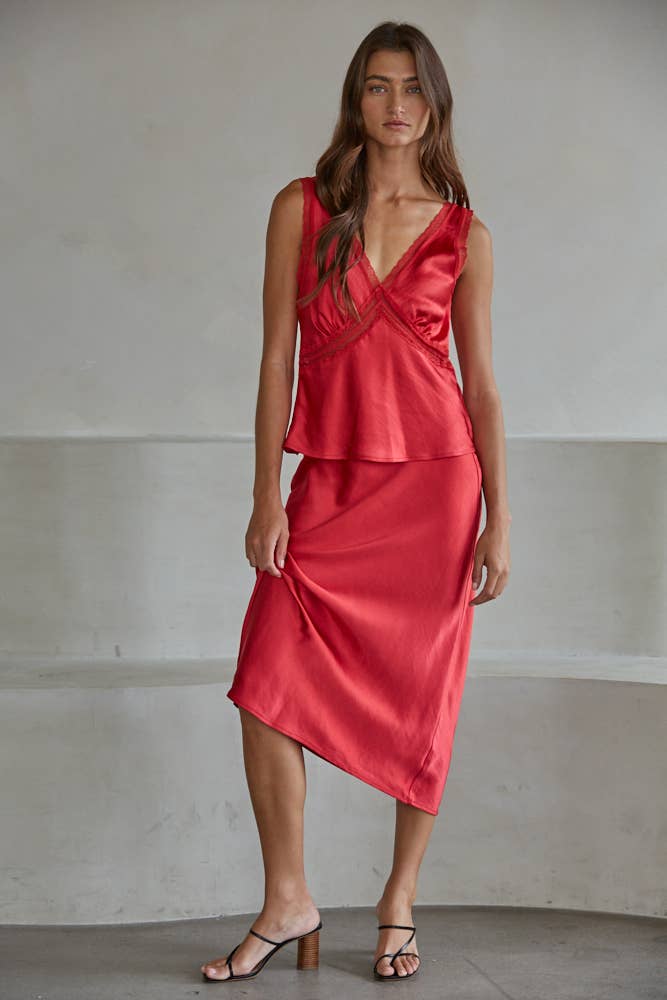 By Together Heartbreaker Midi Skirt