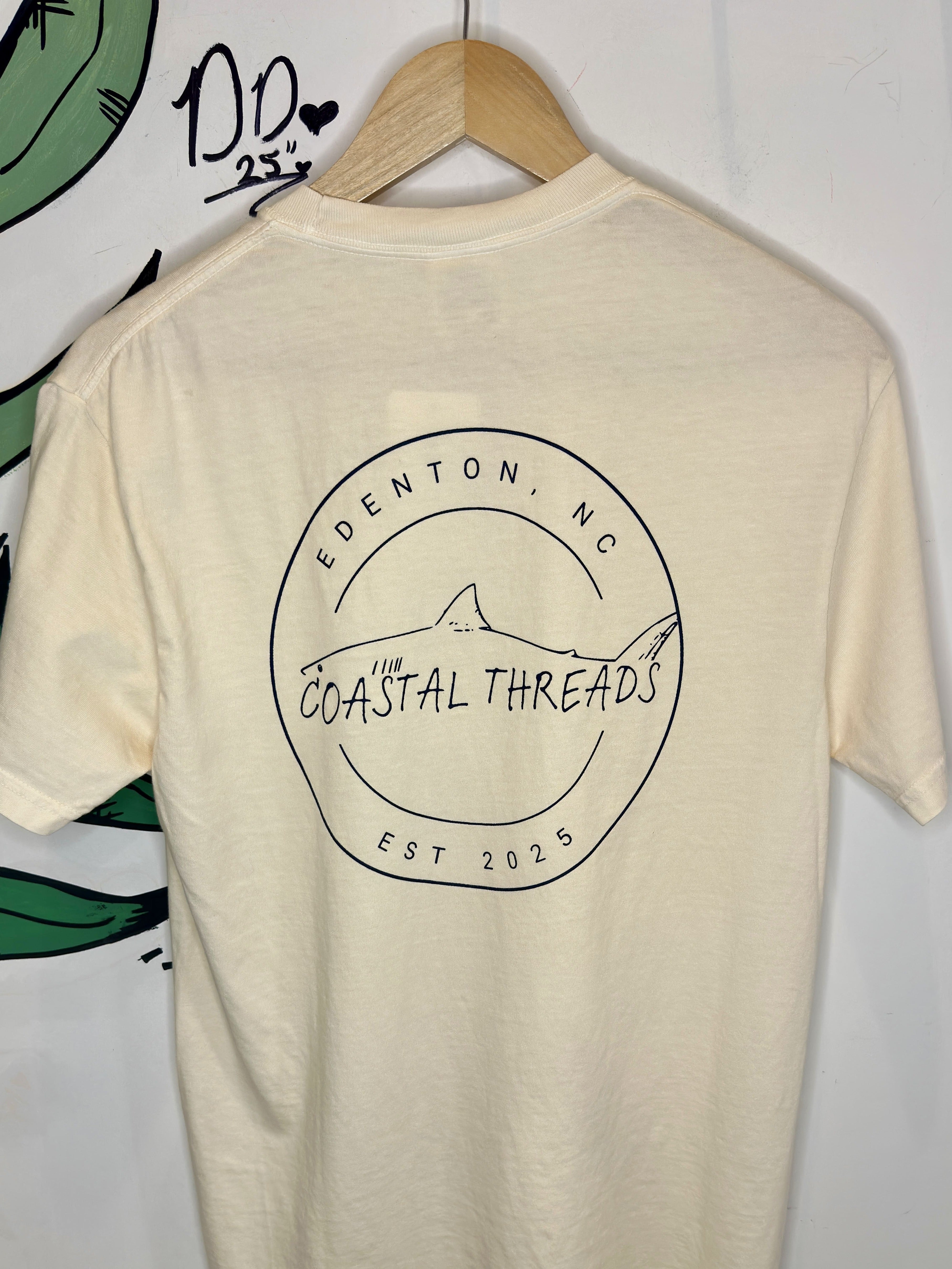 Coastal Threads COASTAL THREADS COMFORT COLORS TEE White