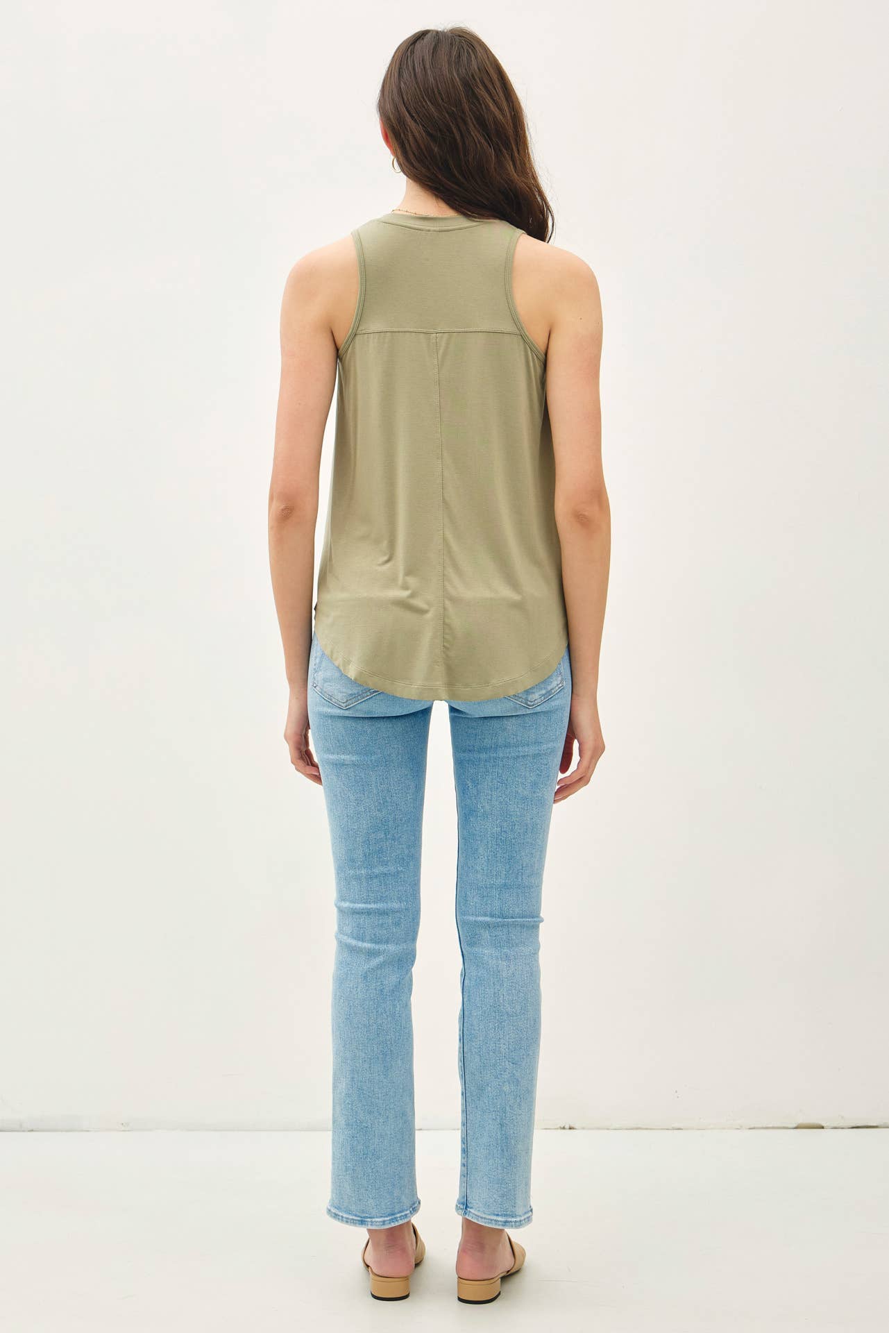 Be Cool Basic Threads Flowy V-NECK TANK