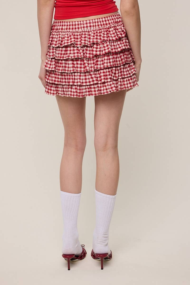 Sky to Moon WINNIE RUFFLE MINI SKORT