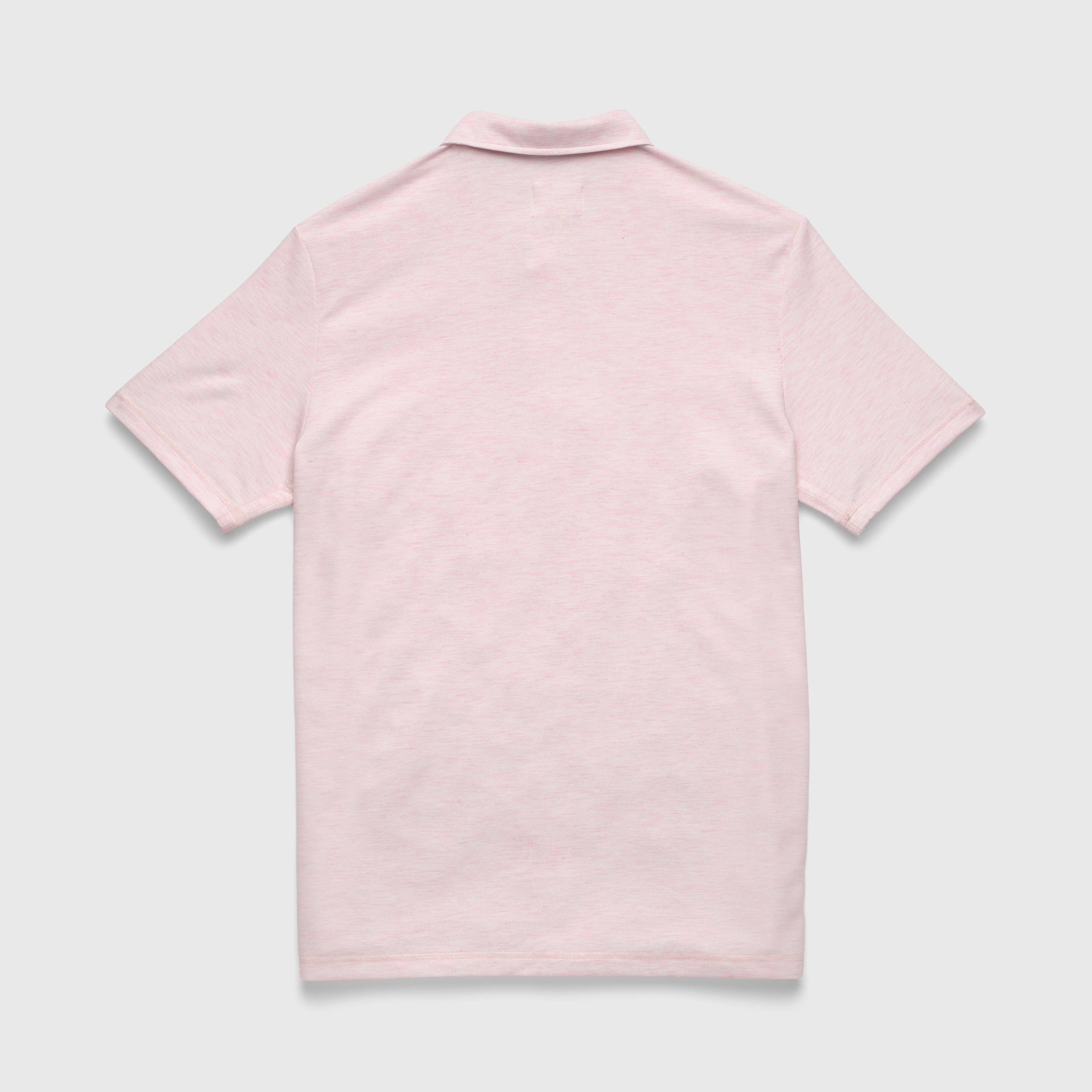 SURFSIDESUPPLY Ryan Pique Polo - Pink Heather