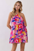 TCEC Coastal Confetti Dress MULTI