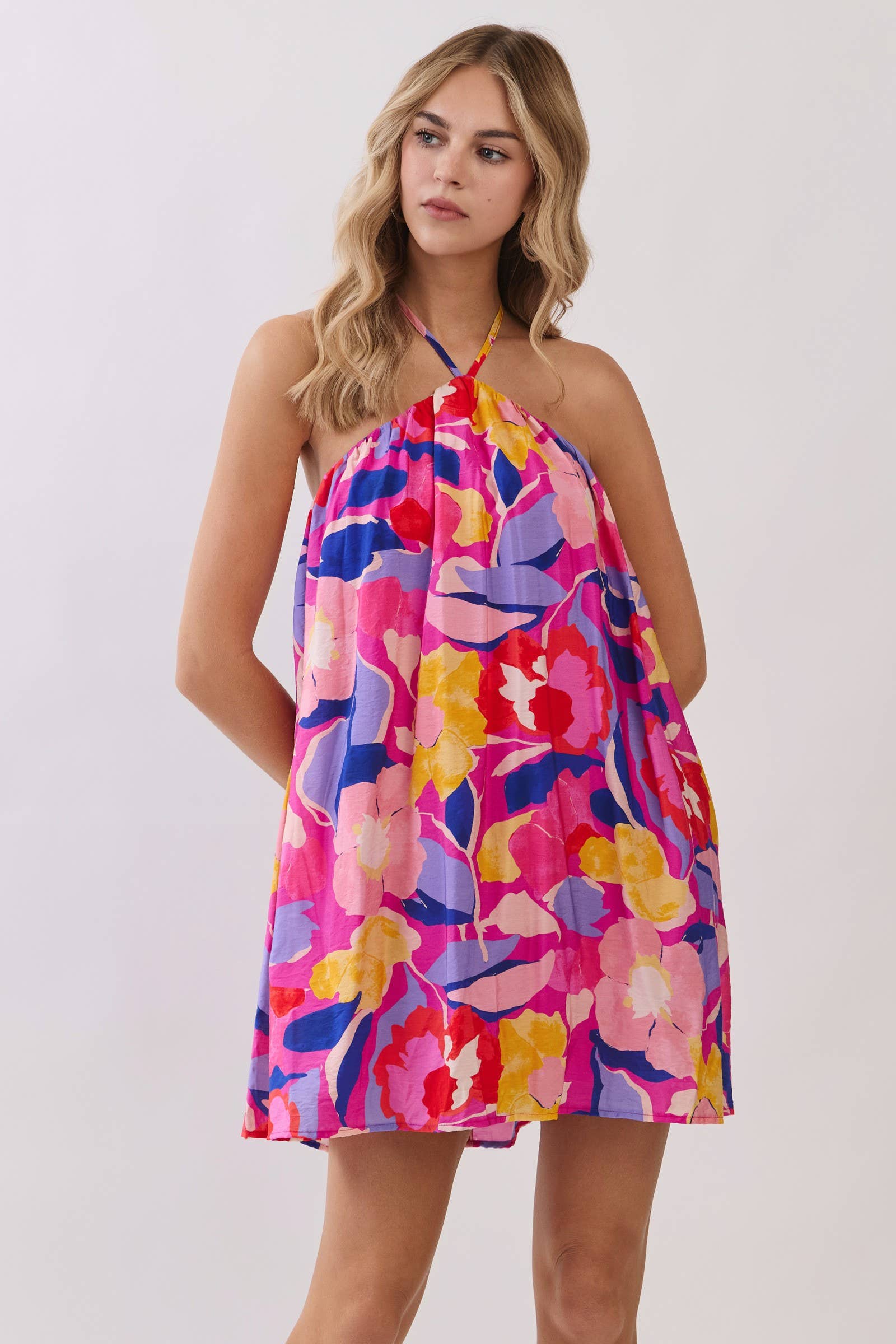 TCEC Coastal Confetti Dress MULTI