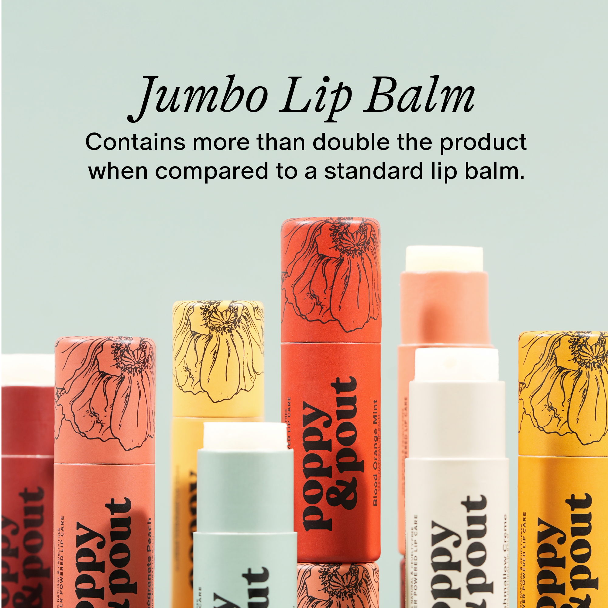 Poppy & Pout Lip Balm, Cinnamint