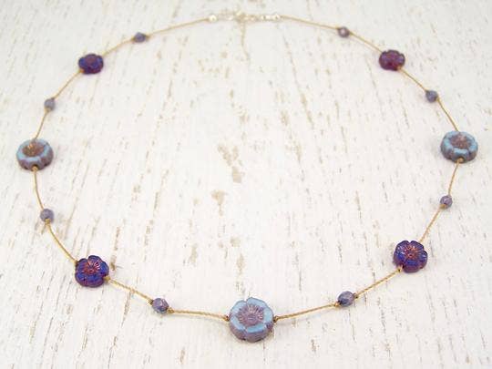 Jo Bird Jewelry Hibiscus Necklace