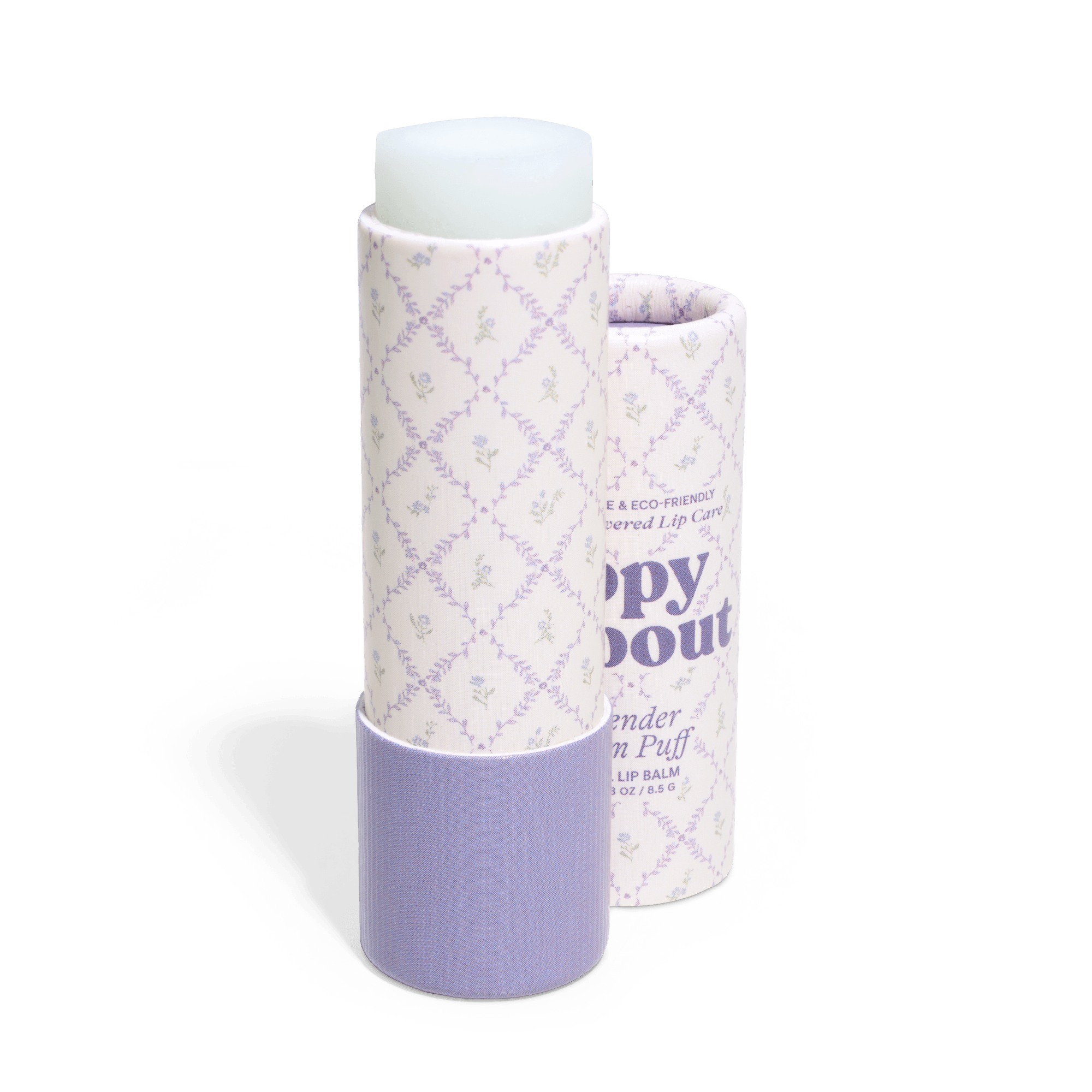 Poppy & Pout Lavender Cream Puff Lip Balm