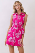 TCEC Charleston Dress FUCHSIA