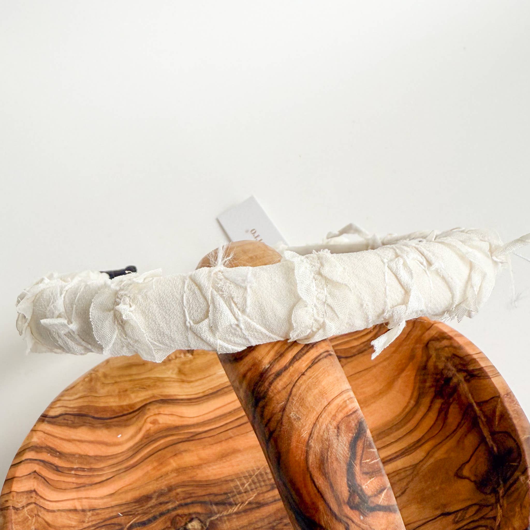 Adorro Coastal Headbands Ivory