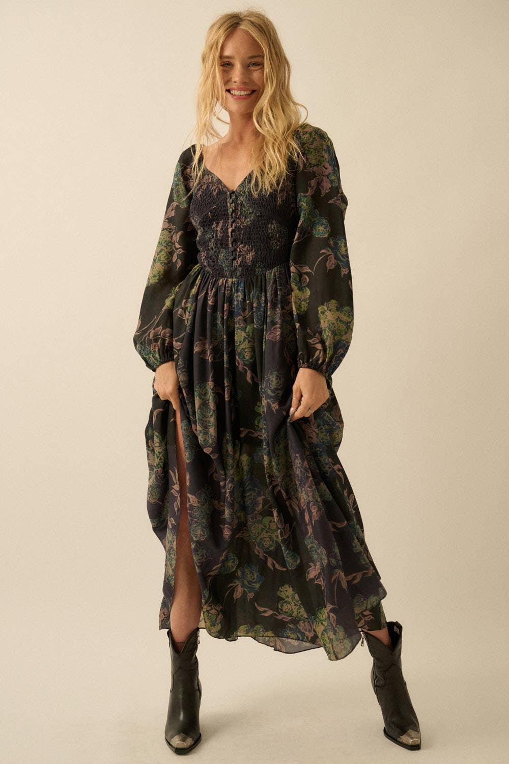 Promesa USA Stevie Maxi Dress Black