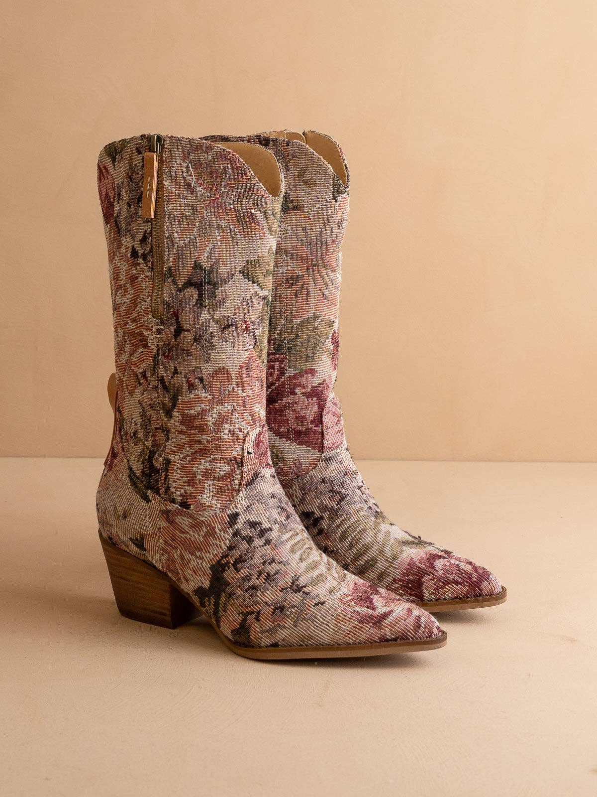 OASIS SOCIETY The Brilee | Mauve Tapestry Western Fall Boot