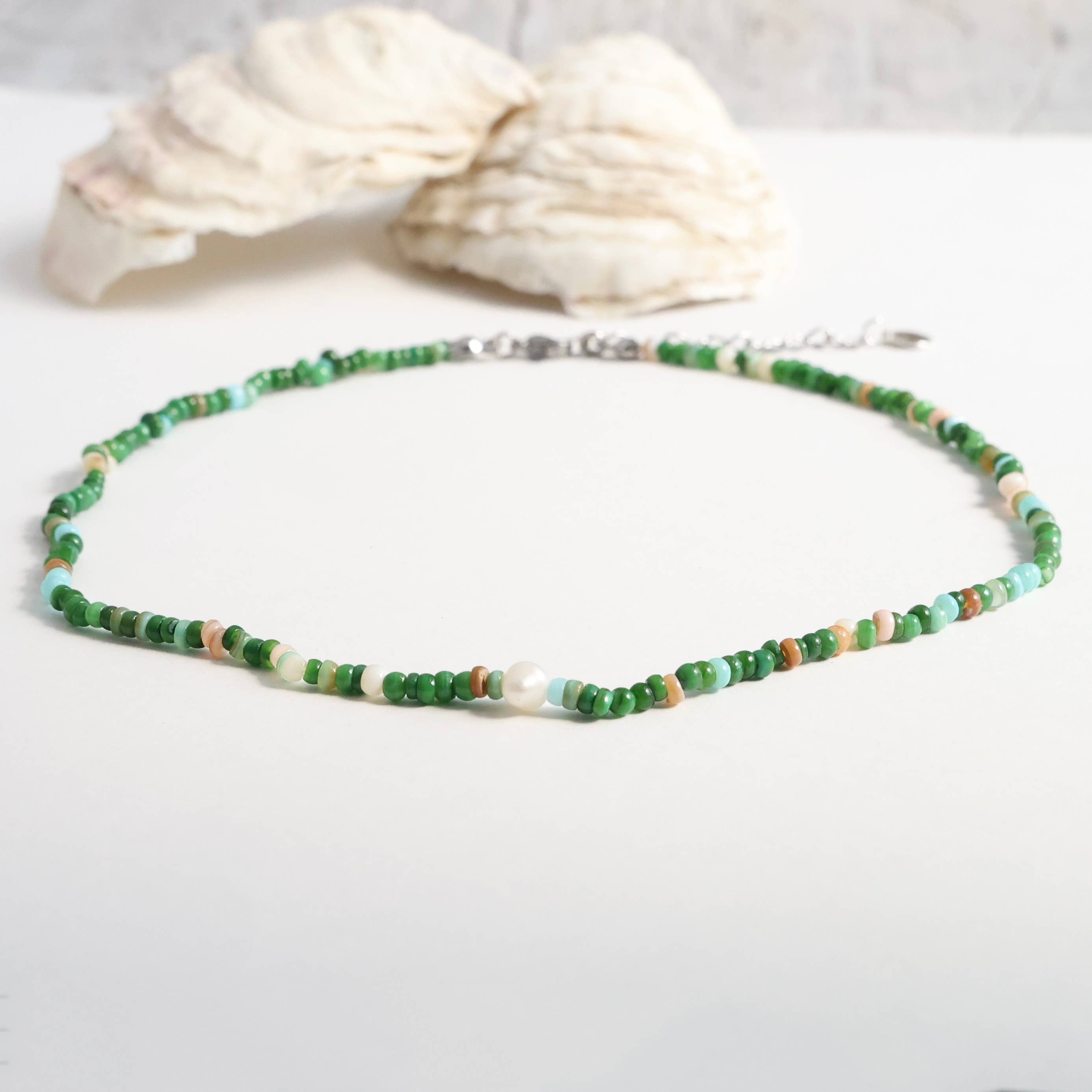 Cape Cod Chokers PUKA SHELL NEW TIDE CHOKER NECKLACE