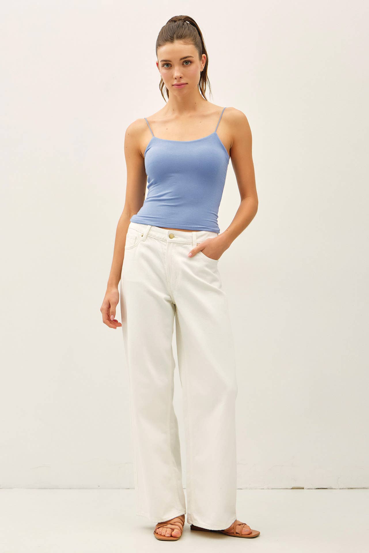 Be Cool BASIC THREADS SOLID CAMI