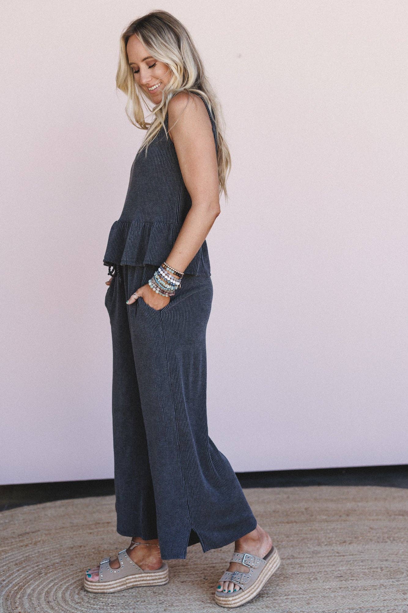 Three Bird Nest Only You Set - Charcoal