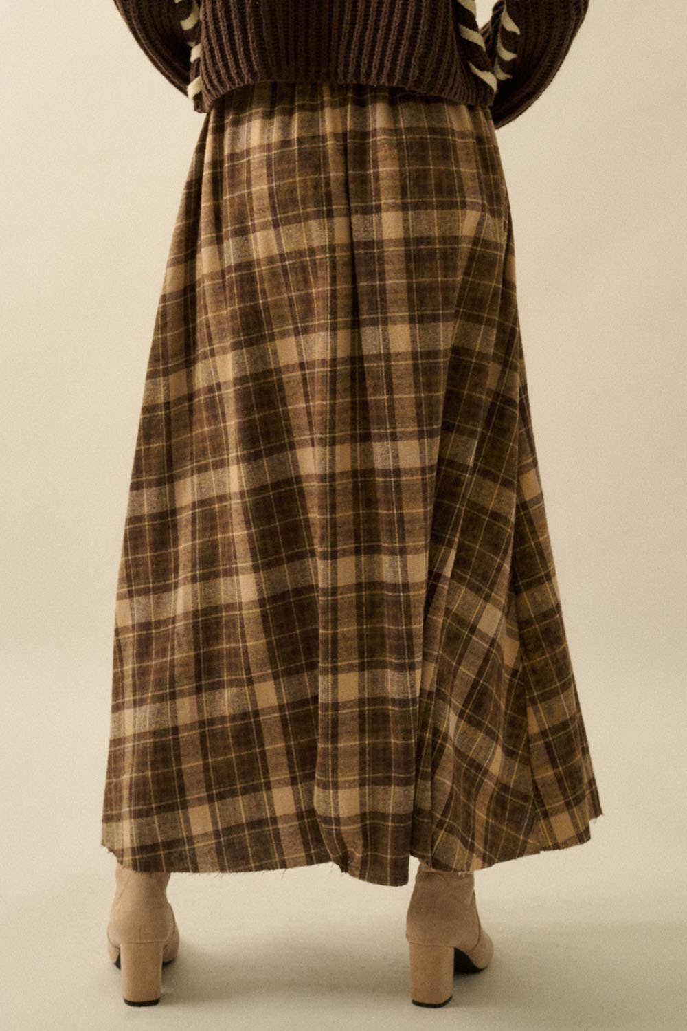 Promesa USA Prairie Plaid Maxi