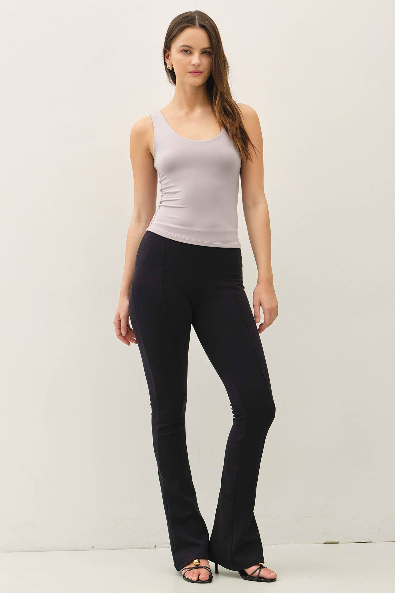 Be Cool BASIC THREADS SCOOP NECK TANK