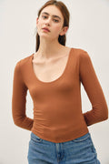 Be Cool BASIC THREADS LONG SLEEVE TOP Barley