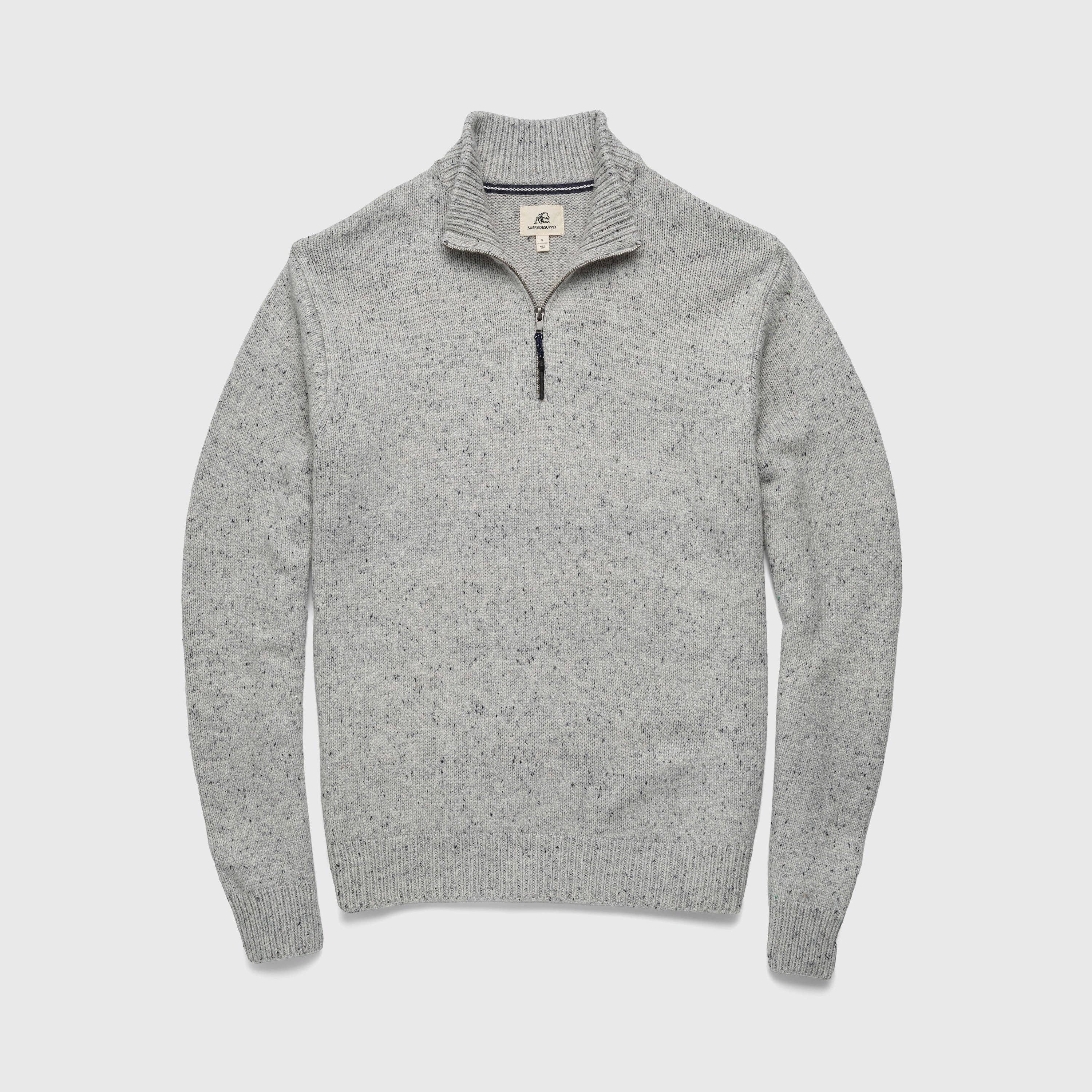 SURFSIDESUPPLY Robbie Mock Zip Sweater